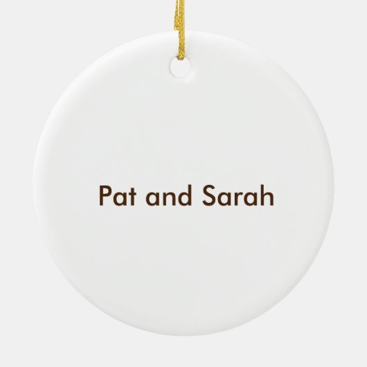 Road Trip USA Ornament (Hinten)