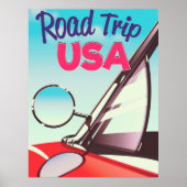 Road Trip USA Poster (Vorne)