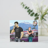 Road Trip von Joe Phillips Postkarte (Stehend Vorderseite)