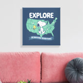 Road Trippin | Erdnüsse Erkundung Leinwanddruck (Insitu (Wohnzimmer))