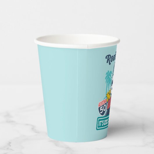 Road Trippin | Erdnüsse Es ist Cool zu Carpool Pappbecher (Rechts)