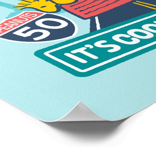 Road Trippin | Erdnüsse Es ist Cool zu Carpool Poster (Ecke)