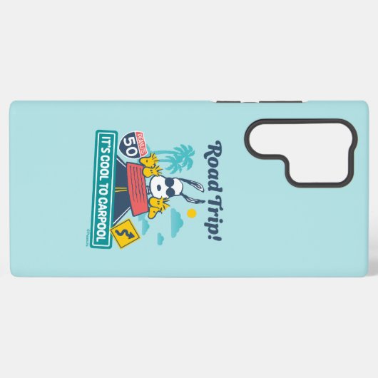 Road Trippin | Erdnüsse Es ist Cool zu Carpool Samsung Galaxy Hülle (Rückseite (Horizontal))