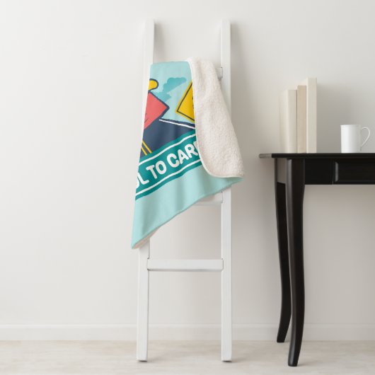 Road Trippin | Erdnüsse Es ist Cool zu Carpool Sherpadecke (Beispiel)