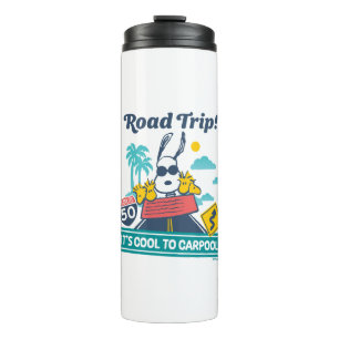 Road Trippin Erdnüsse Es ist Cool zu Carpool Thermosbecher