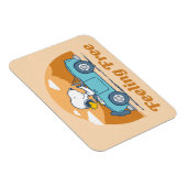 Road Trippin | Erdnüsse Gefühl kostenlos Magnet (Rechte Seite)