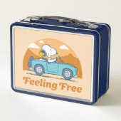 Road Trippin | Erdnüsse Gefühl kostenlos Metall Brotdose (Rückseite)