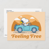 Road Trippin | Erdnüsse Gefühl kostenlos Postkarte (Vorne/Hinten)