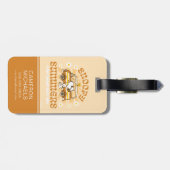 Road Trippin | Erdnüsse Snoopy Summers Gepäckanhänger (Rückseite horizontal)