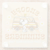 Road Trippin | Erdnüsse Snoopy Summers Glasuntersetzer (Rückseite)