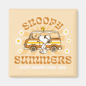 Road Trippin | Erdnüsse Snoopy Summers Magnet (Vorne)