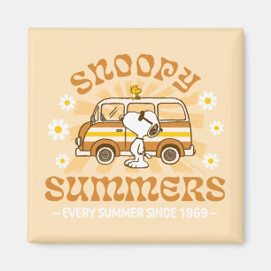Road Trippin   Erdnüsse Snoopy Summers Magnet