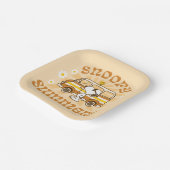 Road Trippin | Erdnüsse Snoopy Summers Pappteller (Gewinkelt)