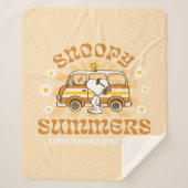 Road Trippin | Erdnüsse Snoopy Summers Sherpadecke (Vorderseite)
