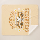 Road Trippin | Erdnüsse Snoopy Summers Sherpadecke (Vorderseite (Horizontal))
