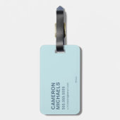 Road Trippin | Peanuts Road Trip Van Gepäckanhänger (Rückseite vertikal)