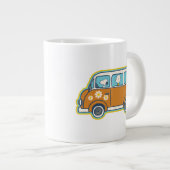 Road Trippin | Peanuts Road Trip Van Jumbo-Tasse (Vorderseite Rechts)