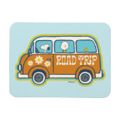 Road Trippin | Peanuts Road Trip Van Magnet (Horizontal)