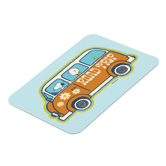 Road Trippin | Peanuts Road Trip Van Magnet (Linke Seite)