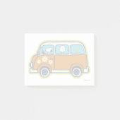 Road Trippin | Peanuts Road Trip Van Post-it Klebezettel (Vorderseite)