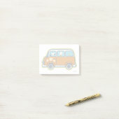 Road Trippin | Peanuts Road Trip Van Post-it Klebezettel (Auf Schreibtisch)