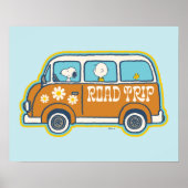 Road Trippin | Peanuts Road Trip Van Poster (Vorne)