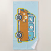 Road Trippin | Peanuts Road Trip Van Strandtuch (Vorderseite)