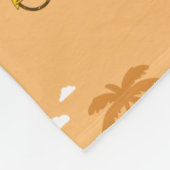 Road Trippin | Peanuts Snoopy Beach Pattern Fleecedecke (Ecke)