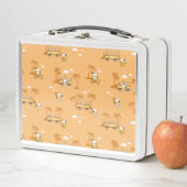 Road Trippin | Peanuts Snoopy Beach Pattern Metall Brotdose (Beispiel)