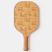Road Trippin | Peanuts Snoopy Beach Pattern Pickleball Schläger (Rückseite)