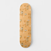 Road Trippin | Peanuts Snoopy Beach Pattern Skateboard (Vorderseite)