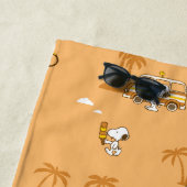 Road Trippin | Peanuts Snoopy Beach Pattern Strandtuch (Beispiel)