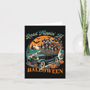 Road Trippin' to Halloween Summer SkeletRoad Ca Karte