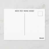 Road Trips & Shenanigans Personalisierte Postkarte (Rückseite)