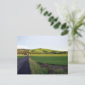 Road Zuhause Postkarte (Stehend Vorderseite)