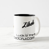 RoadCru Tasse - Zibob (irisch) (VorderseiteRechts)