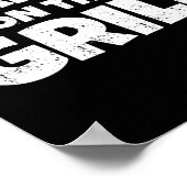 Roadkill auf dem Grill Lustig  Poster (Ecke)