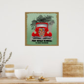 Roadkill Dinner Poster (Küche)