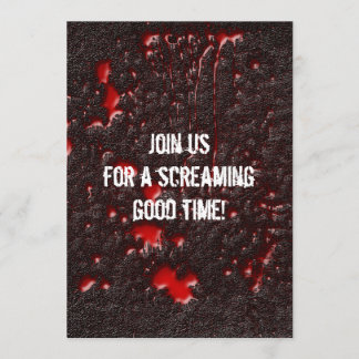 Roadkill Horror Halloween Einladung