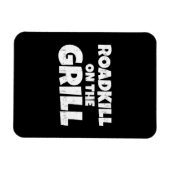 Roadkill on Grill - GRILLEN Party Funny Magnet (Horizontal)