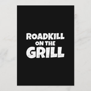 Roadkill on the Grill - Funny GRILLEN Party Einladung