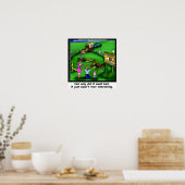 Roadkill Petting Zoo Funny Canvas Prints Poster (Küche)
