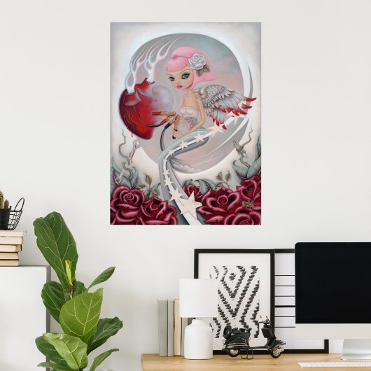 Roadmap Angel Poster (Heimbüro)