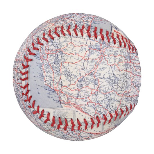 Roadmap Vereinte Staaten Baseball (Vorderseite Links)