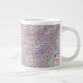 Roadmap Vereinte Staaten Jumbo-Tasse (Rechts)