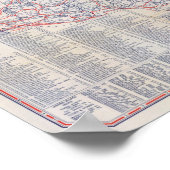 Roadmap Vereinte Staaten Poster (Ecke)