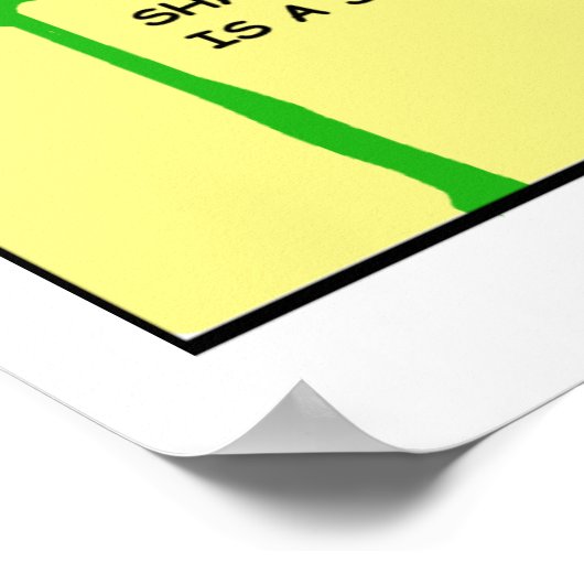 RoadPeace-Gesund Poster (Ecke)