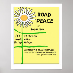 RoadPeace-Gesund Poster