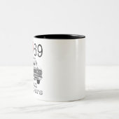 Roadrunner 1969 zweifarbige tasse (Mittel)
