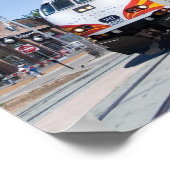 Roadrunner Bahn Santa Fe NM Poster (Ecke)